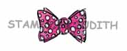 B-87-HK Polka Dot Bow